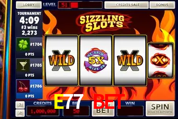 Descubra o Mundo do Cassino Online com E77 BET