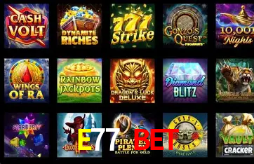 Exclusive Offers E77 BET